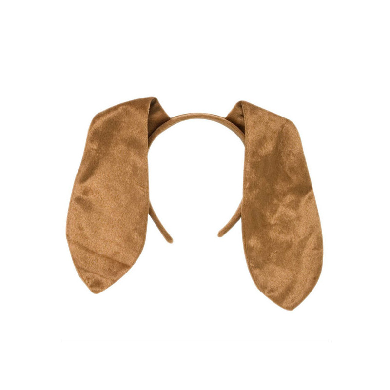 Psie uši na dlhom čelenke